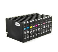 Cartucho de Tinta de inyección de Tinta Compatible con Impresora de Color Premium PGI-29 PGI29 PGI 29 for Cartucho de Tinta C-Non P-xma Pro-1