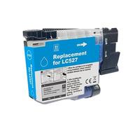 Cartucho de Tinta de inyección de Tinta Compatible LC-527 LC527 LC 527 for Impresora B-Rother MFC-J4550DW J4350DW 4550 4350(LC527 C 1PC)