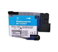 Cartucho de Tinta de inyección de Tinta Compatible LC-527 LC527 LC 527 for Impresora Brother MFC-J4550DW J4350DW 4550 4350(1 Cyan)