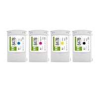 Cartucho de Tinta de inyección de Tinta de Color 847B for Impresora H-*/P P-ageWide XL 5000 5100(1set 4colors)