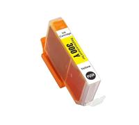 Cartucho de Tinta de inyección de Tinta de Color Compatible Premium PFI300 PFI-300 PFI 300, Compatible con Impresora Canon ImagePROGRAF PRO-300(1pcs Yellow)