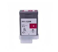 Cartucho de Tinta de inyección de Tinta PFI-120 PFI120 PFI 120, Compatible con Canon imagePROGRAF iPF TM-200 TM-205 TM-250 TM-300 TM-305 355 350 GP-200 GP-300(1 Magenta)