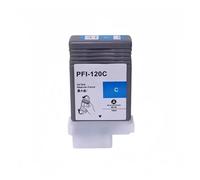 Cartucho de Tinta de inyección de Tinta PFI-120 PFI120 PFI 120, Compatible con Canon imagePROGRAF iPF TM-200 TM-205 TM-250 TM-300 TM-305 355 350 GP-200 GP-300(1 Cyan)