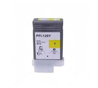 Cartucho de Tinta de inyección de Tinta PFI-120 PFI120 PFI 120, Compatible con Canon imagePROGRAF iPF TM-200 TM-205 TM-250 TM-300 TM-305 355 350 GP-200 GP-300(1 Yellow)
