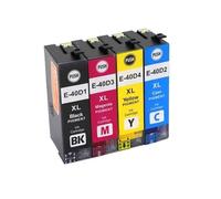 Cartucho de Tinta de Pigmento de inyección de Tinta for Impresora Compatible con 4 Colores T40D1 T40D2 T40D3 T40D4, Compatible con Epson SureColor SC-T2100 SC-T3100 SC-T5100ink(T40D1-4 1set)