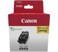 Cartucho de tinta de pigmento negro Canon PGI-525PGBK (Twin pack)