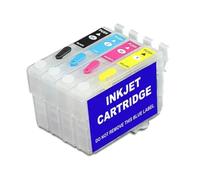 Cartucho de Tinta de Recarga T0731 T0731N 73N Compatible con lápiz óptico C92 CX3905 CX4900 CX4905 CX5500 CX5505 CX7310 CX9300F(1set Empty with Chip)