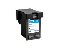 Cartucho de Tinta de Repuesto Compatible con HP56 HP57 para Deskjet 450 PSC 4200 Series 1110 1205 1210 1215 1219 1315 1340 1350 2210 2410(1 Black)