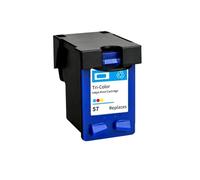 Cartucho de Tinta de Repuesto Compatible con HP56 HP57 para Deskjet 450 PSC 4200 Series 1110 1205 1210 1215 1219 1315 1340 1350 2210 2410(1 Color)