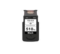Cartucho De Tinta De Repuesto PG510 CL511 - Compatible con Canon Pg-510 Cl-511 Pg 510 Cl 511 MP250 MP280 IP2700 MP240 MP270 MP480 MX320(1 Black)