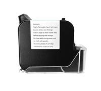 Cartucho de Tinta ecosolvente de 25,4 mm for Impresora portátil de 600 PPP. Fecha de caducidad. Inyección de Tinta sin cifrado.(25.4mm Black)