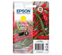 Epson - 503 cartucho de tinta 1 pieza(s) Original Rendimiento estándar Amarillo - C13T09Q44020