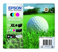 Cartucho de Tinta Epson Golf Ball C13T34794010 XL Multipack Negro y Colores