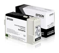 Cartucho de tinta Epson SJIC20P(K) negro original pigmentado 1 unidad