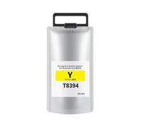Cartucho de Tinta Europa T8391 T8393 T8394 T8392, Compatible con Epson Workforce Pro WF-R8590 R8590DTWF DTWFC, Bolsa de Tinta pigmentada for Impresora(T8394-Yellow)