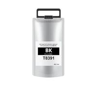 Cartucho de Tinta Europa T8391 T8393 T8394 T8392, Compatible con Epson Workforce Pro WF-R8590 R8590DTWF DTWFC, Bolsa de Tinta pigmentada for Impresora(T8391-Black)