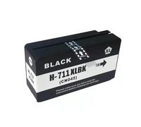 Cartucho de Tinta for HP 711 711 XL for HP 711 711XL for Impresora D-esignJet T120 T520 CZ133A CZ130Z CZ131A CZ132A(Black)