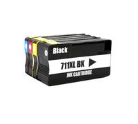 Cartucho de Tinta for HP 711 711 XL for HP 711 711XL for Impresora D-esignJet T120 T520 CZ133A CZ130Z CZ131A CZ132A(One Set)