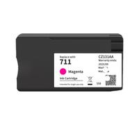 Cartucho de Tinta for HP711 711XL T100 T120 T125 T130 T520 T530(1pc Magenta)