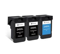 Cartucho de Tinta for Impresora C-ANN 245 Compatible P-ixa for 245XL 246 XL IP2820 MX492 490 MG2420 2520 2920 TS202(3pcs)