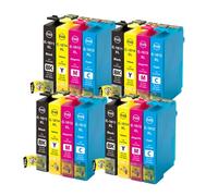 Cartucho de Tinta for impresoras Epson T18 XL, T18XL, 1811-1814, XP302, XP102, 202, 305, 405, 205, 302, 402 y 415(4SET)