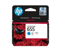 Cartucho de Tinta HP 655 Cyan Original Advantage Estándar