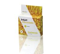 Cartucho de tinta reciclado Karkemis Brother LC123 amarillo 14,5ml alta compatibilidad