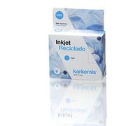 Cartucho de tinta Karkemis reciclado brother Ink-Jet LC-123 Cian 14,5 ml