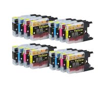 Cartucho de Tinta LC1220 LC1240 Compatible con Brother MFC-J430W J5910DW MFC-J625DW J6510DW MFC-J6710DW J825DW DCP-J725DW J925DW(4Set)