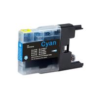 Cartucho de Tinta LC1220/LC1240 Compatible con impresoras Brother MFC-J430W, J5910DW, J625DW, J6510DW, J6710DW, J825DW; DCP-J725DW, J925DW.(4PCS-C)