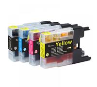 Cartucho de Tinta LC1220 LC1240 Compatible con MFC J430W J5910DW J625DW J6510DW J6710DW J825DW DCP J725DW J925DW(1Set)