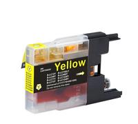 Cartucho de Tinta LC1220 LC1240 Compatible con MFC J430W J5910DW J625DW J6510DW J6710DW J825DW DCP J725DW J925DW(4PCS-Y)