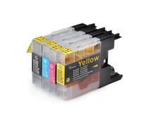 Cartucho de Tinta LC1220 LC1240 LC1280 LC73 LC75 LC12 for B-Rother MFC J430W J825DW J5910DW J625DW J6510DW J6710DW J6910DW(1 Set)