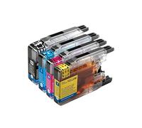 Cartucho de Tinta LC1240 LC1220 XL Compatible con Brother, for Impresora de inyección de Tinta MFC-J430W J5910 MFC-J625 J6510DW MFC-J6710DW J925DW(4pcs (1set))