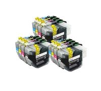 Cartucho de Tinta LC3219XL, Compatible con Brother, MFC J5730DW J6930DW | Cartucho de tinta dye para serie LC3219 LC3217, BK 65 ml y C M Y 20 ml(3set-12PCS)