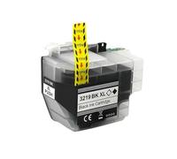Cartucho de Tinta LC3219XL, Compatible con Brother, MFC J5730DW J6930DW | Cartucho de tinta dye para serie LC3219 LC3217, BK 65 ml y C M Y 20 ml(1PCS Black)