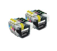 Cartucho de Tinta LC3219XL, Compatible con Brother, MFC J5730DW J6930DW | Cartucho de tinta dye para serie LC3219 LC3217, BK 65 ml y C M Y 20 ml(2set-8PCS)