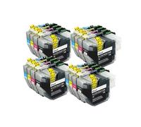 Cartucho de Tinta LC3219XL, Compatible con Brother, MFC J5730DW J6930DW | Cartucho de tinta dye para serie LC3219 LC3217, BK 65 ml y C M Y 20 ml(4set-16PCS)
