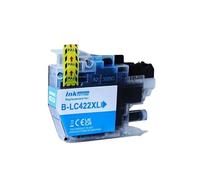 Cartucho de Tinta LC422XL LC422 422XL Compatible con Impresora Brother, MFC-J5340DW MFC-J5740DW MFC-J5345DW MFC-J6540DW MFC-J6940DW(LC422XL-C)