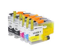 Cartucho de Tinta LC426XL LC426 XL Compatible con Brother, for Impresora de inyección de Tinta MFC-J4335DW MFC-J4340DW MFC-J4535DW MFC-J4540DW(5pcs (1set-1black))