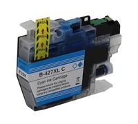 Cartucho de Tinta LC427 LC427XL for impresoras Brother HL-J6010DW, MFC-J5955DW, MFC-J6955DW, MFC-J6957DW y MFC-J6959DW.(LC427XL C)