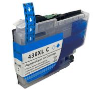 Cartucho de Tinta LC436 LC436XL Compatible con Brother MFC-J4340DW MFC-J4440DW J4540DW J5855DW J5955DW J6555DW J6955DW J6957DW(C 1PC)