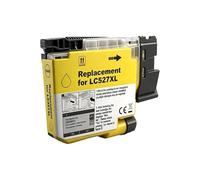 Cartucho de Tinta LC527 LC-527 LC527XL LC-527XL Compatible con Brother, reemplazo de Impresora MFC-J4350DW MFC-J4550DW(1PC Yellow (LC527XL))