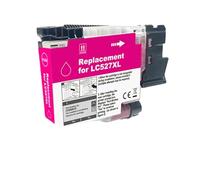Cartucho de Tinta LC527 LC527XL LC-527XL LC-527, Compatible con Brother LC527 LC527XL for Cartucho de Tinta de Impresora MFC-J4350DW MFC-J4550DW(1PC LC527XL Magenta)