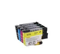 Cartucho De Tinta LC527XL Compatible con Brother J4350DW J4550DW J6960DW | Compatible Con LC527 LC527XL,Tinta Pigmentada,CMYK De 4 Colores,Compatible Con MFC-J4350 4550 6760(EU.LC527XL-1Set)