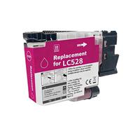 Cartucho de Tinta LC528 LC-528, Compatible con Brother, MFC-J6760DW | J6960DW, J6975DW, J6977DW, J6760, J6960, J6975, J6977; BK 6000 paginas, CMY 5000 paginas(LC528 M)
