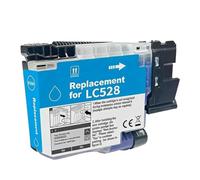 Cartucho de Tinta LC528 LC-528, Compatible con Brother, MFC-J6760DW | J6960DW, J6975DW, J6977DW, J6760, J6960, J6975, J6977; BK 6000 paginas, CMY 5000 paginas(LC528 C)