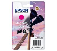 Cartucho de Tinta Magenta 502, Alta Capacidad, Compatible con impresoras, Ideal para impresión de Documentos y fotografías de Calidad.