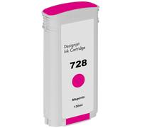Cartucho de tinta magenta HP 728 de 130 ml