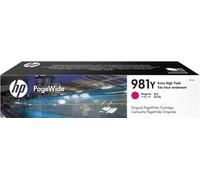 HP 981Y L0R14A, Magenta, Cartucho de Tinta de Alta Capacidad PageWide Original, de 16.000 páginas, compatible con impresoras de inyección de tinta HP PageWide Enterprise Serie 556 y MFP 586